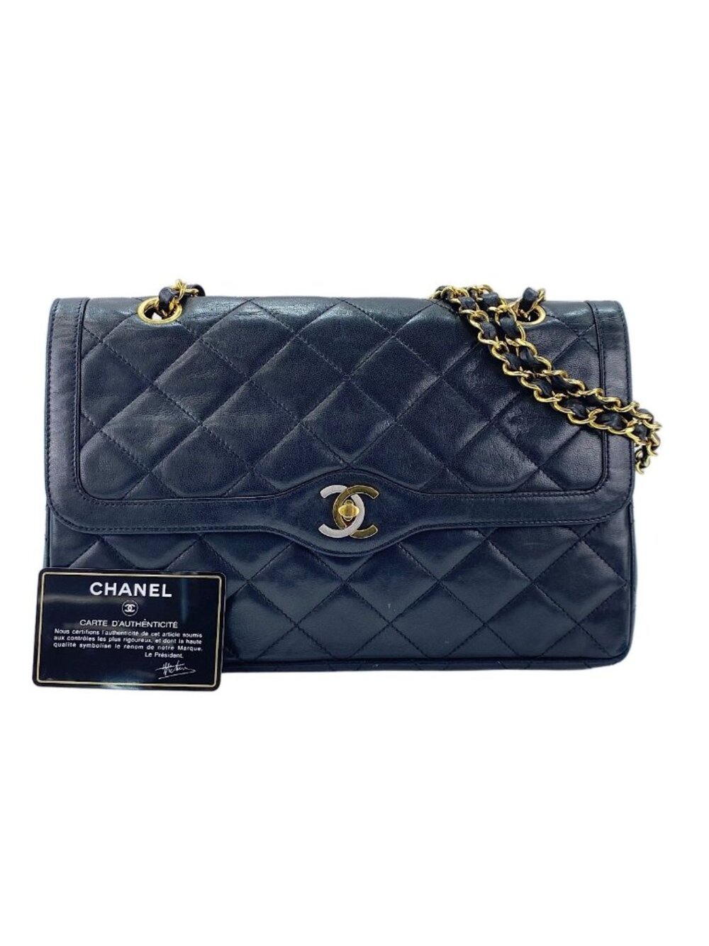 Chanel Shoulder Bag Quilted 28